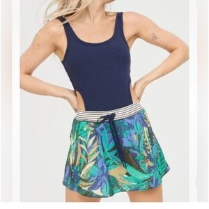 Offline By Aerie Ribbed Open Side Romper Dress Size Large